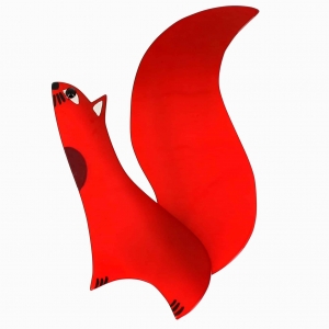 broche cassegrain rouge