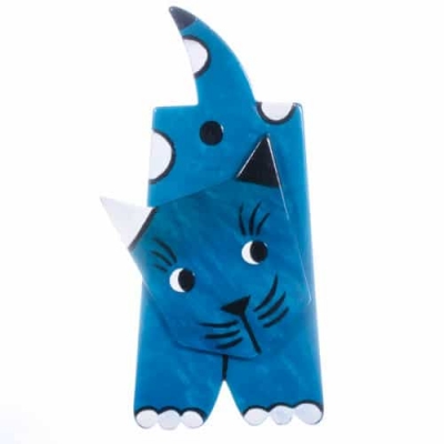 broche chat lego bleu 1