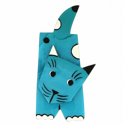 broche chat lego turquoise 0000