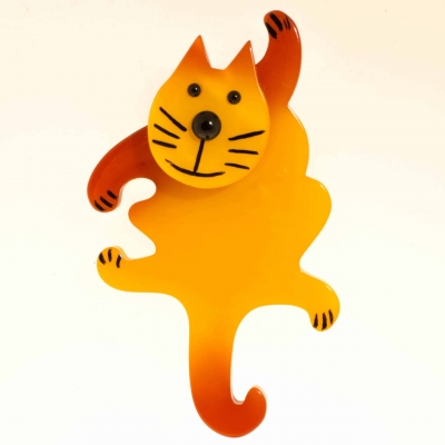 broche chat pitre jaune scaled