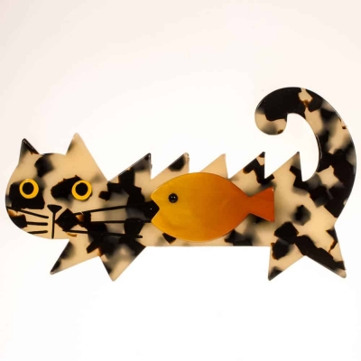 broche chat poisson tortue