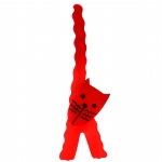 Chat Eiffel rouge