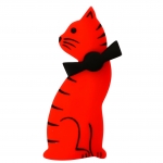 Chat Noeud rouge