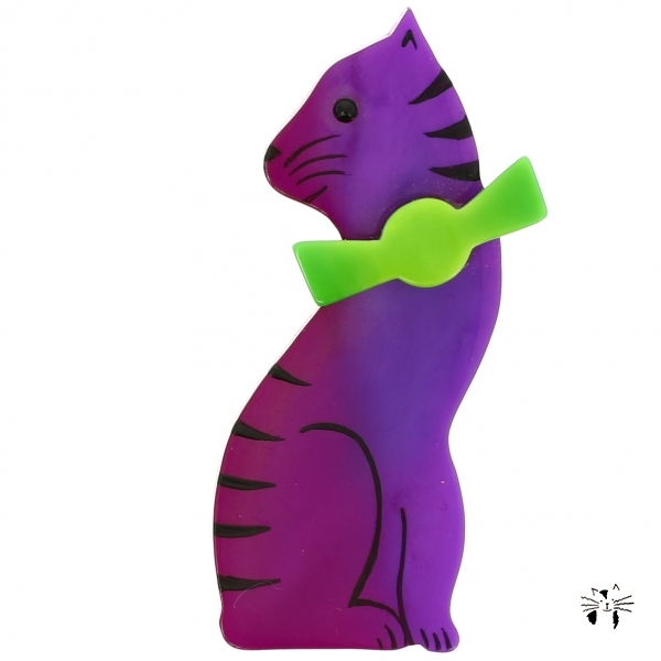 Chat Noeud violet