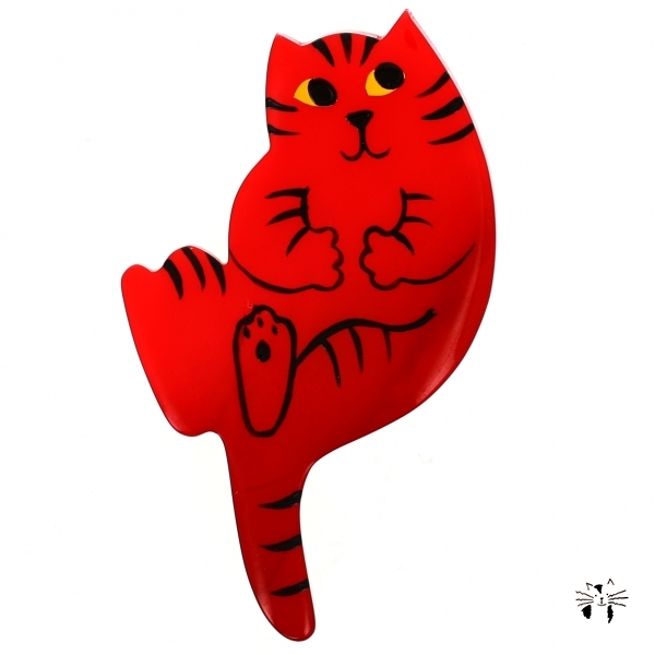 Chat B7 rouge