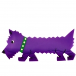 chien titane violet
