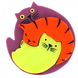 puzzle mauve orange anis