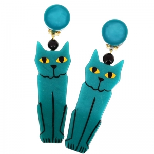 BO chat Egyptien turquoise