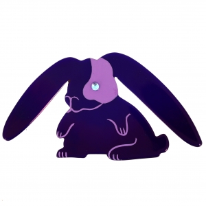 lapin toby violet